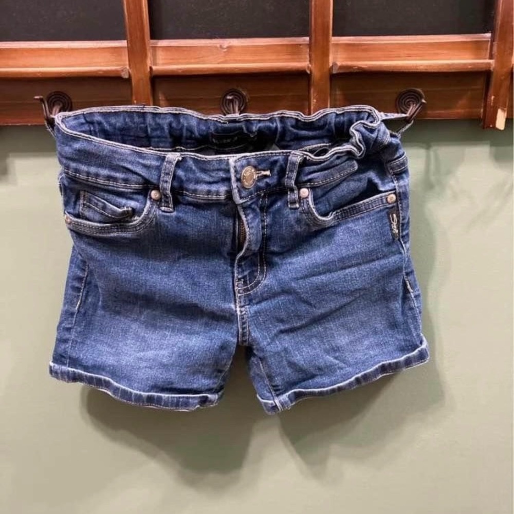 Girls Jean Shorts (Silver Jeans
Lacy) - Size 10